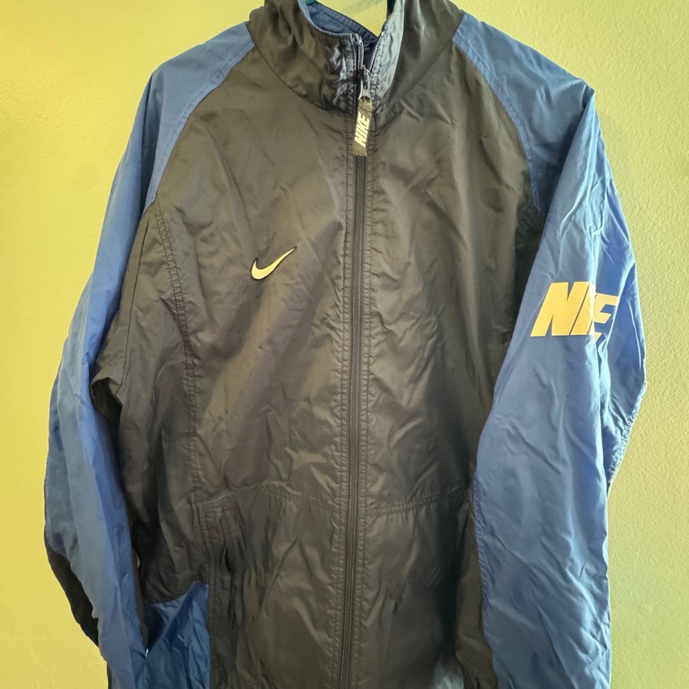Nike Men's Black and Blue Jacket